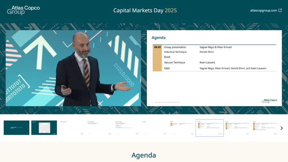 Atlas Copco Capital Markets Day