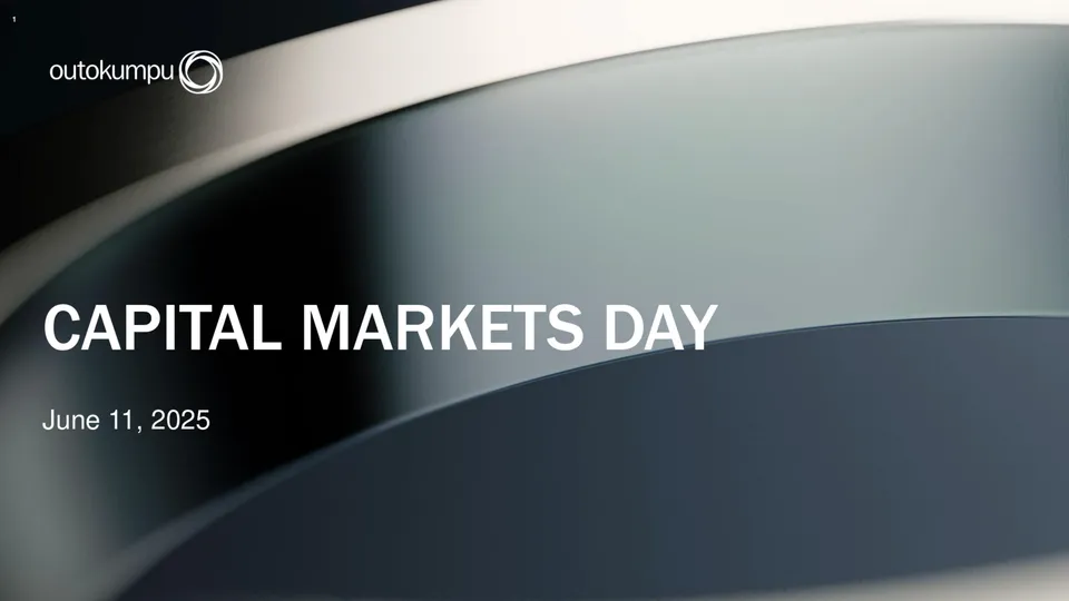 Outokumpu Capital Markets Day